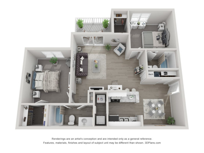 Crown Point Apartments | Unit Info